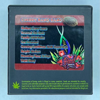 Cherry Bang Bang - Exotic Genetix - Feminized Seeds - Image 2