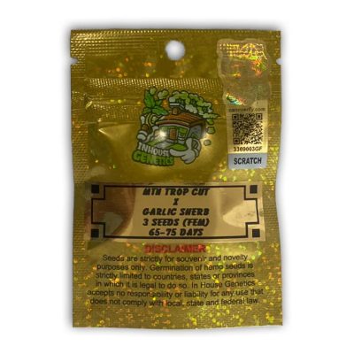 garlic fusion in house genetics back