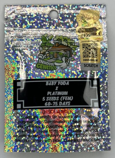 Platinum Yoda Feminized Seeds by In House Genetics - Image 2