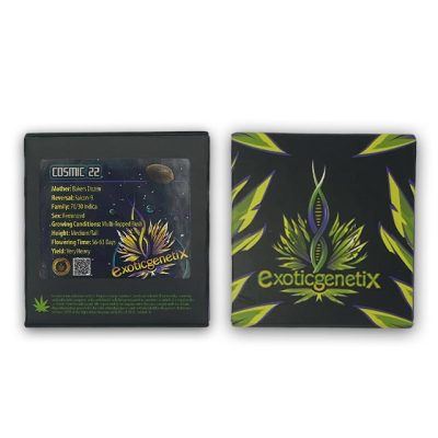 cosmic 22 exotic genetix back front