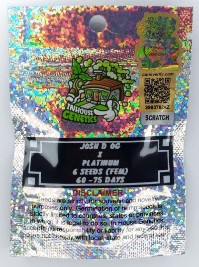 Platinum OG-D Feminized Seeds by In House Genetics - Image 2