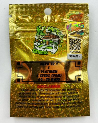 Platinum Kush Breath Feminized Seeds by In House Genetics - Image 2