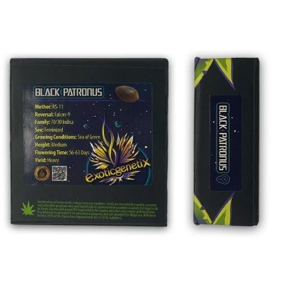 black patronus exotic genetic up