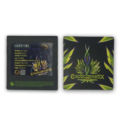 Lazer Fuel Exotic Genetix back front