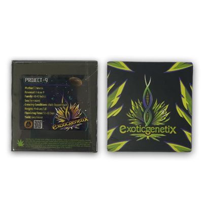 Project 9 Exotic Genetix back front