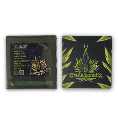 Red Rager Exotic Genetics back front