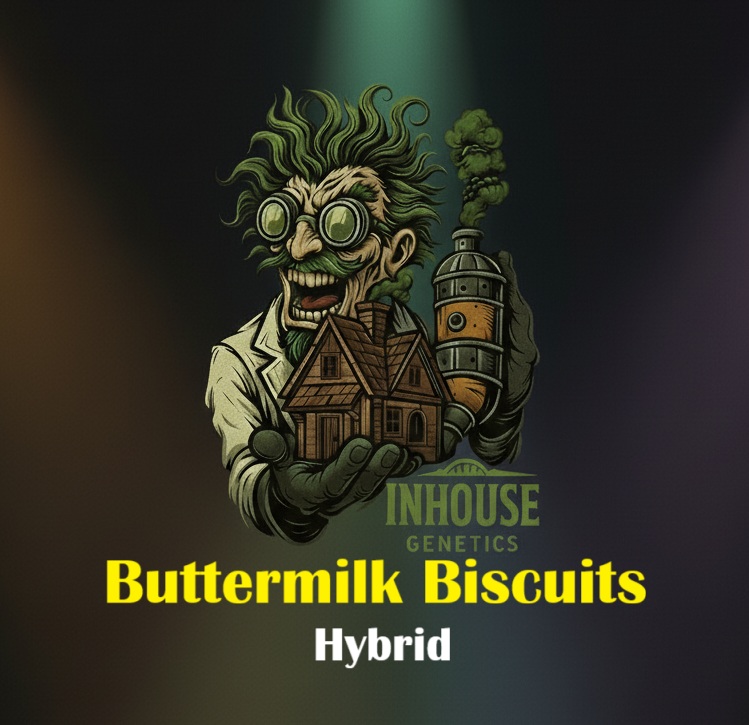 Buttermilk Biscuits Buttermilk Biscuits Feminized Seeds by In House Genetics - Image 1