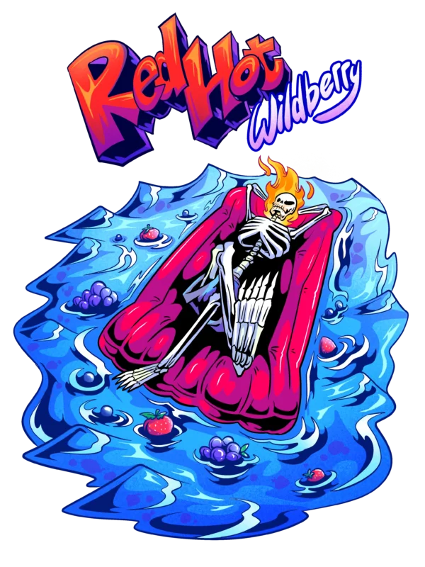 Red-Hot Red Hot Wildberry Feminized Seeds by Robin Hood - Image 1
